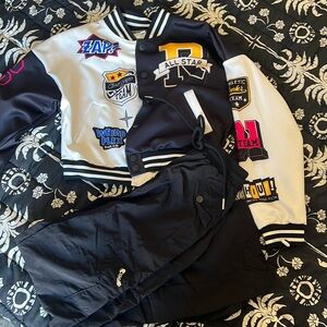 girls hip-hop, costume jacket and pants size 10